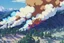 Placeholder: Forest fires in the Rocky Mountains