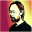 Placeholder: Thom Yorke, hayao Miyazaki style