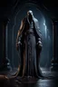 Placeholder: Undead mind flayer. full body shot. fantasy and horror setting, Cinematic lighting, Volumetric lighting, Epic composition, Photorealism, Very high detail, Character design, Unreal Engine, Octane render, HDR, Subsurface scattering, fantasy art,