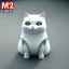 Placeholder: beautiful smooth realistic Japanese robot cat, extremely sharp detail, finely tuned detail, ultra high definition, 8 k, unreal engine 5, ultra sharp focus, accurate wings, in flying mode