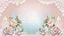 Placeholder: photo, enterior fashion, combination nice lacy patterns with flowers and plants 3d ornaments, pastel colors, beauty lacy texture, unique elegant, high detailed, sharp focus, photorealistic