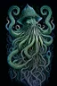 Placeholder: A mesmerizing realistic artwork design featuring a full-body representation of Cthulhu, the ancient cosmic entity. The design encapsulates the essence of Cthulhu's otherworldly nature, with intricate linework and breathtaking details. Cthulhu stands tall, its numerous tentacles undulating around its body. The artwork includes a distinctive hat, adding a touch of regality to the creature's formidable presence. With a resolution of 8K, this artwork achieves unprecedented clarity and realism, allo