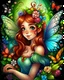 Placeholder: enchanted cute fairies ,adult book cover