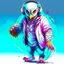 Placeholder: Illustrative sketch of a humanoid owl in music with headphones, full body, ultra quality, hyper detailed, graffiti, concept art, 8k