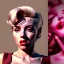 Placeholder: Realistic image portrait, sweet Marylin Monroe, scarlet Johansson, cyberpunk style, highly detailed, unreal engine 5, ray tracing, RTX, lumen lighting, ultra detail, volumetric lighting, 3d, finely drawn, high definition, high resolution.