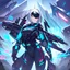 Placeholder: The cyberpunk boy