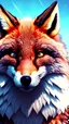 Placeholder: feral, White fur, Werewolf, Red eyes, character, full body portrait, expert, insanely detailed, 4k resolution, cinematic smooth, intricate detail, fluffy, award wining portrait, anthropomorphic, fox, werefox