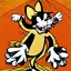 Placeholder: mix between felix the cat and krazy kat