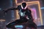 Placeholder: Huge symbiote in 8k 80s solo leveling shadow drawing style, yone model, neon lights, intricate details, highly detailed, high details, detailed portrait, masterpiece,ultra detailed, ultra quality