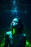 Placeholder: hyerophanlt, summer night, cinematic look, under water