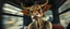 Placeholder: master oil painting by Rembrandt, scary ai sami cow gremlin woman on buss , motion blur background