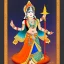 Placeholder: Indian goddess of dawn in tibetian style