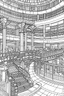 Placeholder: coloring page of a mall for adult coloring