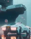 Placeholder: photo of simon stalenhag,8k resoultion,hyper realstic ,white body car, day, blade runner film