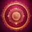 Placeholder: Diwali Celebration Decorations With Maroon And Golden Grunge Mandala Background And Rangoli.