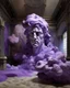 Placeholder: A purple realm with ghostly eyes painted by Michelangelo di Lodovico Buonarroti Simoni