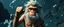 Placeholder: gandalf as an sea monkey boxer