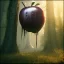 Placeholder: Scarry horrific apple,Epic,unreal engine 5, 8k resolution, photorealistic, ultra detailed