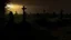 Placeholder: Evening, cemetery, middle ages, crosses, abandoned cemetery