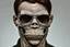 Placeholder: man in skeleton mask an aviator glasses by andrea del sarto