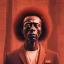 Placeholder: Miles Davis, fire, forest, red, masterpiece, expert, 8K, hyperrealism, sharp focus, cinematic lighting