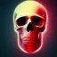 Placeholder:  cool abstract skull wallpaper, volumetric lighting