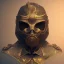 Placeholder: Mystery iconic mask, dramatique, art background, dramatic lighting, volumetric lighting, hyperrealisme, 8k, high quality, lot of details, fit within portrait