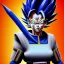 Placeholder: vegeta but a woman