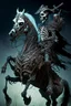 Placeholder: undead skeleton wild hunt warrior on horse