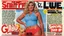 Placeholder: SNIFFIN’ GLUE magazine high res photo cover by Russ Meyer: special issue #42 on the business of adult pull-up thick diapers, seen from bellow, guest star: blonde Sally knows that there were incontinent women like herself with large busts out on the beach and she is missing adult ultra thick pull-up diapers with the matching bras. Her concept is to pair diaper designs with bra designs, specifically themed for surfing.