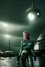 Placeholder: Ultra Realistic retro sci-fi scene, portrait, blonde woman clones, sweet young Marilyn Monroe face, perfect iris, tight latex coat, helmet, Strange planet background. Spaceship, fog, rain, soft color, highly detailed, unreal engine 5, ray tracing, RTX, lumen lighting, ultra detail, volumetric lighting, 3d, finely drawn, high definition, high resolution.