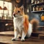 Placeholder: the squirrel: So this really stupid cat and fox walk into a bar... [Humorous, quirky avant garde, futuristic neo-dada]