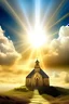 Placeholder: a picture that symbolizes the church with God guiding it in heavens