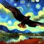 Placeholder: Andean condor by van Gogh 8k