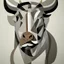 Placeholder: picasso style bull cubism