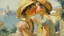 Placeholder: cote d'azur child and woman kissing painting neoclassism zoom out