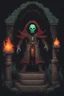 Placeholder: Necromancer game pixel art