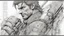 Placeholder: Creat a image of Solid Snake from Metal Gear Solid in Yoji Shinkawa's style