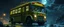 Placeholder: Monster bus blues, driving to the fight, Metal riffs echo through the night. Coins in his pocket, smiles all around, He’s the happiest driver in all the battleground. (Verse 2) Goblins shout, axes clink and gleam, The kids are gone, but he keeps his dream. Horn goes “BRRRAAAM,” the drums collide, make it realistic 4d graphics