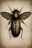 Placeholder: a haunting image of an insect emerging from an old cracked shell of a human body