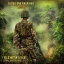 Placeholder: vietnam war. jungle. cd cover. bokeh. lens flare. warm lights. high detailed