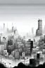 Placeholder: city, drawing, gray , pollution