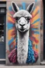 Placeholder: lama street art