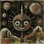 Placeholder: A blackish brown galactic nightmare painted by Paul Klee