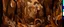 Placeholder: A brownish bronze dry prehistoric jungle in abstract art style