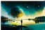 Placeholder: epic, cosmos, persons, big epic lake, planet, vegetation, movie poster hd, lesser ury and otto pippel painting