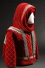 Placeholder: Shemagh jackets originally form a square, and when worn, it is folded into a triangle shape so that it covers the head and shoulders and is fastened with the headband. The shemagh is embroidered with red or white thread lawyer