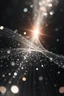 Placeholder: bright abstract particles waves length