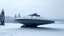 Placeholder: инопланетный корабль полностью находящийся в снегу