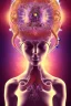 Placeholder: Spiritual Tentacles over human Head creating reality around, Dimethyltryptamine